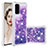 Custodia Silicone Cover Morbida Bling-Bling S01 per Samsung Galaxy S20 5G Viola