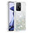 Custodia Silicone Cover Morbida Bling-Bling S01 per Xiaomi Mi 11T Pro 5G Argento