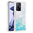 Custodia Silicone Cover Morbida Bling-Bling S01 per Xiaomi Mi 11T Pro 5G Cielo Blu