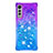 Custodia Silicone Cover Morbida Bling-Bling S02 per LG Velvet 4G
