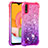 Custodia Silicone Cover Morbida Bling-Bling S02 per Samsung Galaxy A01 SM-A015