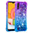 Custodia Silicone Cover Morbida Bling-Bling S02 per Samsung Galaxy A01 SM-A015