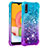 Custodia Silicone Cover Morbida Bling-Bling S02 per Samsung Galaxy A01 SM-A015