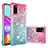 Custodia Silicone Cover Morbida Bling-Bling S02 per Samsung Galaxy A41