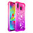 Custodia Silicone Cover Morbida Bling-Bling S02 per Samsung Galaxy M20 Rosa Caldo