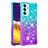 Custodia Silicone Cover Morbida Bling-Bling S02 per Samsung Galaxy Quantum2 5G