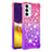 Custodia Silicone Cover Morbida Bling-Bling S02 per Samsung Galaxy Quantum2 5G