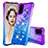 Custodia Silicone Cover Morbida Bling-Bling S02 per Samsung Galaxy S20 5G Viola