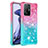 Custodia Silicone Cover Morbida Bling-Bling S02 per Xiaomi Mi 11T 5G Rosa