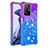 Custodia Silicone Cover Morbida Bling-Bling S02 per Xiaomi Mi 11T 5G Viola