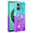 Custodia Silicone Cover Morbida Bling-Bling S02 per Xiaomi Redmi 11 Prime 5G Cielo Blu