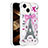 Custodia Silicone Cover Morbida Bling-Bling S03 per Apple iPhone 13