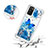 Custodia Silicone Cover Morbida Bling-Bling S03 per Samsung Galaxy F02S SM-E025F