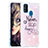 Custodia Silicone Cover Morbida Bling-Bling S03 per Samsung Galaxy M21 Rosa