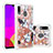 Custodia Silicone Cover Morbida Bling-Bling S04 per Samsung Galaxy M10S