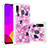 Custodia Silicone Cover Morbida Bling-Bling S04 per Samsung Galaxy M10S