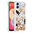 Custodia Silicone Cover Morbida Bling-Bling YB1 per Samsung Galaxy M04