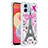 Custodia Silicone Cover Morbida Bling-Bling YB1 per Samsung Galaxy M04