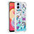 Custodia Silicone Cover Morbida Bling-Bling YB1 per Samsung Galaxy M04