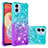 Custodia Silicone Cover Morbida Bling-Bling YB2 per Samsung Galaxy A04E