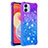 Custodia Silicone Cover Morbida Bling-Bling YB2 per Samsung Galaxy F04 Viola