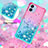 Custodia Silicone Cover Morbida Bling-Bling YB2 per Samsung Galaxy M04