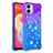 Custodia Silicone Cover Morbida Bling-Bling YB2 per Samsung Galaxy M04 Viola