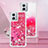 Custodia Silicone Cover Morbida Bling-Bling YB3 per Motorola Moto G 5G (2023) Rosa Caldo
