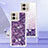 Custodia Silicone Cover Morbida Bling-Bling YB3 per Motorola Moto G Stylus (2023) 5G Viola