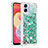Custodia Silicone Cover Morbida Bling-Bling YB3 per Samsung Galaxy A04E Verde