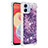 Custodia Silicone Cover Morbida Bling-Bling YB3 per Samsung Galaxy M04 Viola