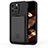 Custodia Silicone Cover Morbida KC2 per Apple iPhone 13 Pro Max Nero