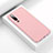 Custodia Silicone Cover Morbida Line C02 per Huawei P30 Rosa