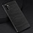Custodia Silicone Cover Morbida Line C02 per Samsung Galaxy Note 10 Plus Nero