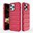 Custodia Silicone Cover Morbida Line KC1 per Apple iPhone 14 Pro Max Rosso