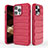 Custodia Silicone Cover Morbida Line KC1 per Apple iPhone 15 Pro Rosso