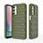 Custodia Silicone Cover Morbida Line KC1 per Samsung Galaxy A24 4G Verde