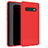 Custodia Silicone Cover Morbida Line L01 per Samsung Galaxy S10 5G Rosso