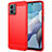 Custodia Silicone Cover Morbida Line MF1 per Motorola Moto G 5G (2023) Rosso