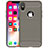 Custodia Silicone Cover Morbida Line per Apple iPhone Xs Grigio