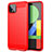 Custodia Silicone Cover Morbida Line per Google Pixel 4 Rosso