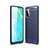 Custodia Silicone Cover Morbida Line per Huawei Honor 30S Blu