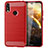 Custodia Silicone Cover Morbida Line per Huawei Honor 8A Rosso