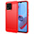 Custodia Silicone Cover Morbida Line per Huawei Honor X5 Rosso