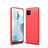 Custodia Silicone Cover Morbida Line per Huawei Nova 7i Rosso