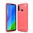 Custodia Silicone Cover Morbida Line per Huawei P Smart (2020) Rosso