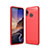 Custodia Silicone Cover Morbida Line per Huawei P20 Lite Rosso