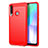 Custodia Silicone Cover Morbida Line per Huawei Y6p Rosso