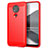 Custodia Silicone Cover Morbida Line per Nokia 3.4 Rosso