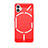 Custodia Silicone Cover Morbida Line per Nothing Phone 1 Rosso